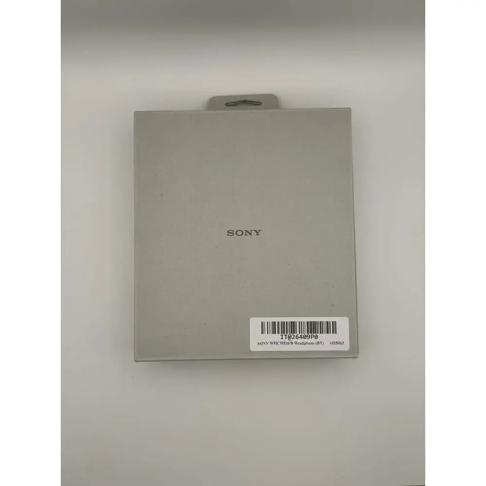 Sony WH-CH520 Wireless Bluetooth On-Ear Headphones Black Open Box New